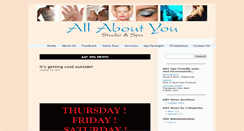Desktop Screenshot of aayspa.com